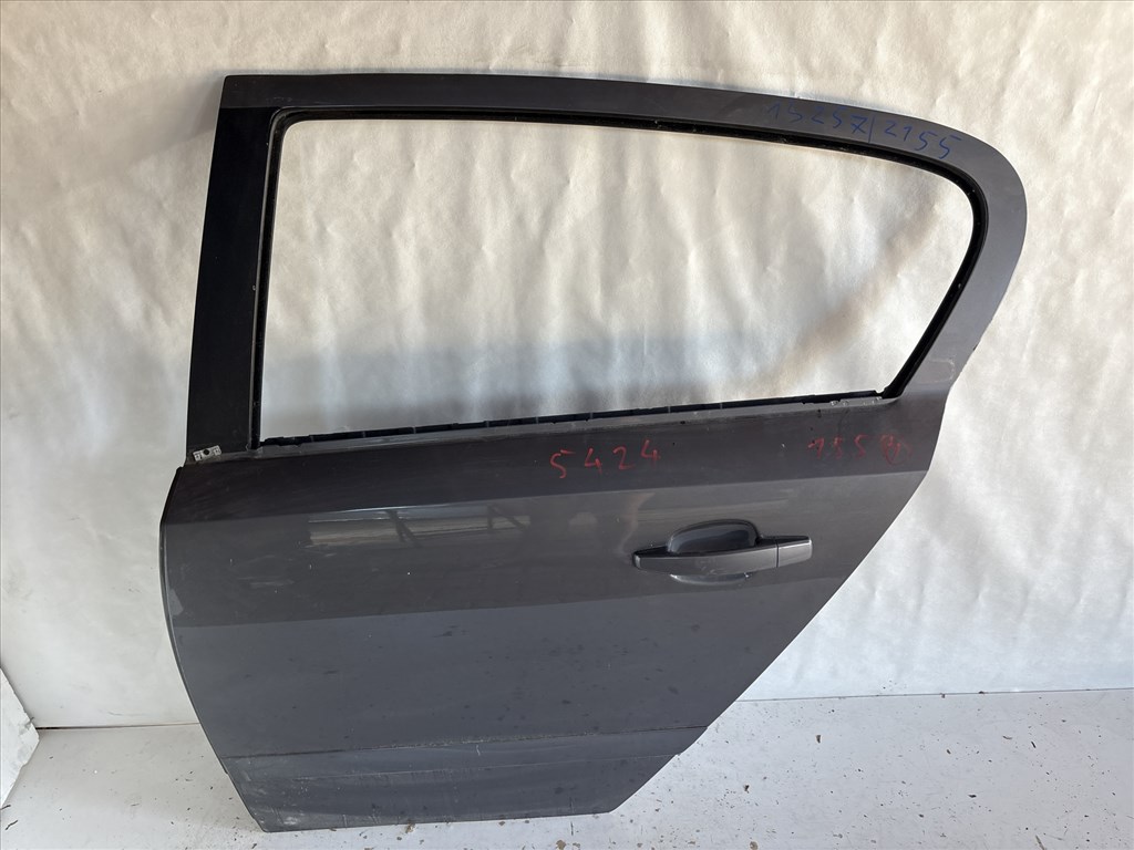 13257 Opel Astra Bal hátsó Ajtó Szürke  Z155 5 ajtós 1. kép