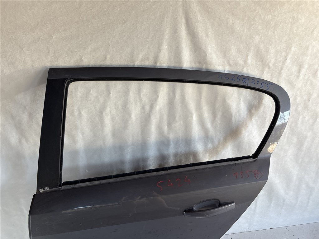 13257 Opel Astra Bal hátsó Ajtó Szürke  Z155 5 ajtós 2. kép