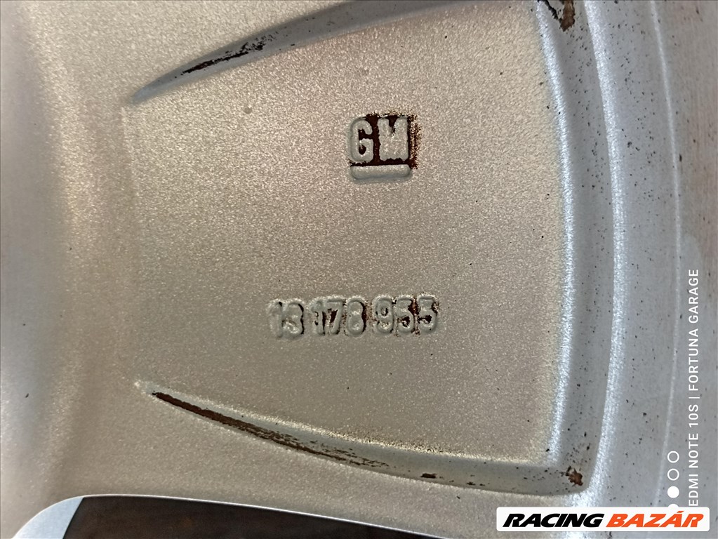 4x100 15" Opel használt alufelni garnitúra 8. kép