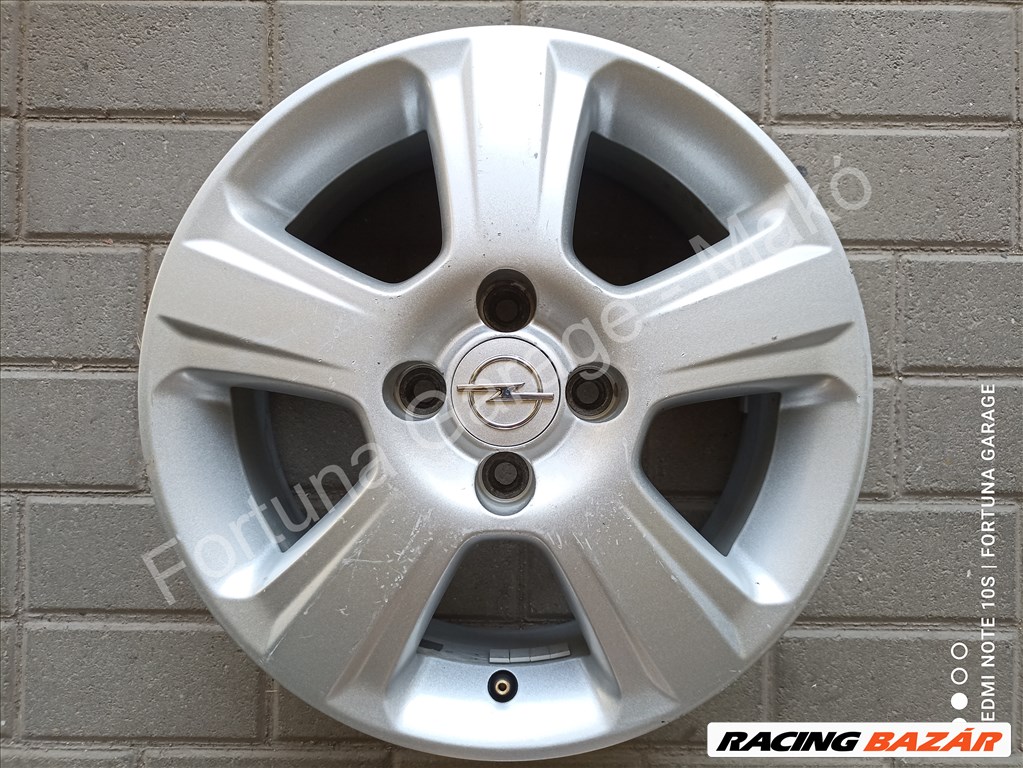 4x100 15" Opel használt alufelni garnitúra 4. kép