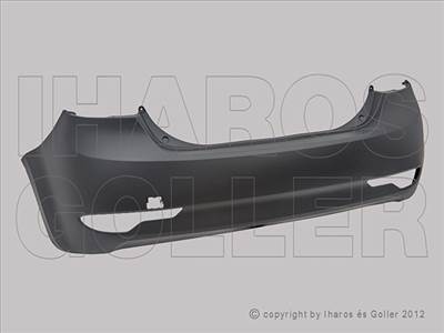 Kia Ceed 2009-2012 - Hátsó lökhárító alapozott, 5 ajtós