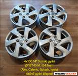 4x100 14" Suzuki gyári alufelni garnitúra /Alto, Ignis, Splash/