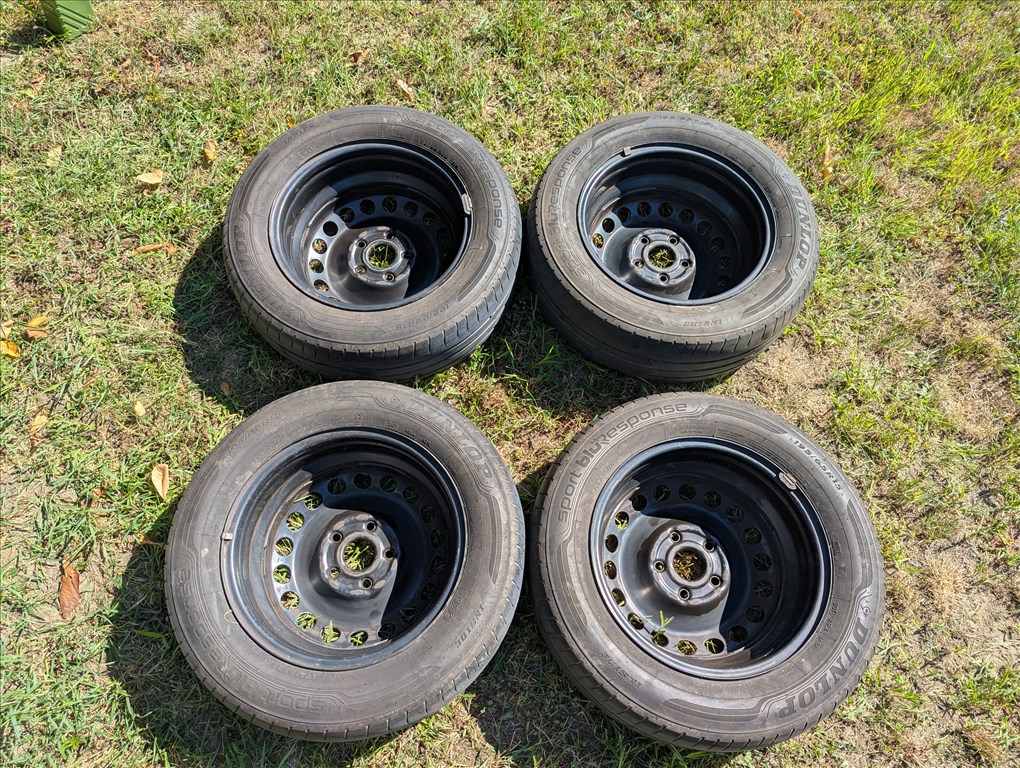  5x112 lyukosztású 15" megkímélt állapotú lemezfelni, 4. kép