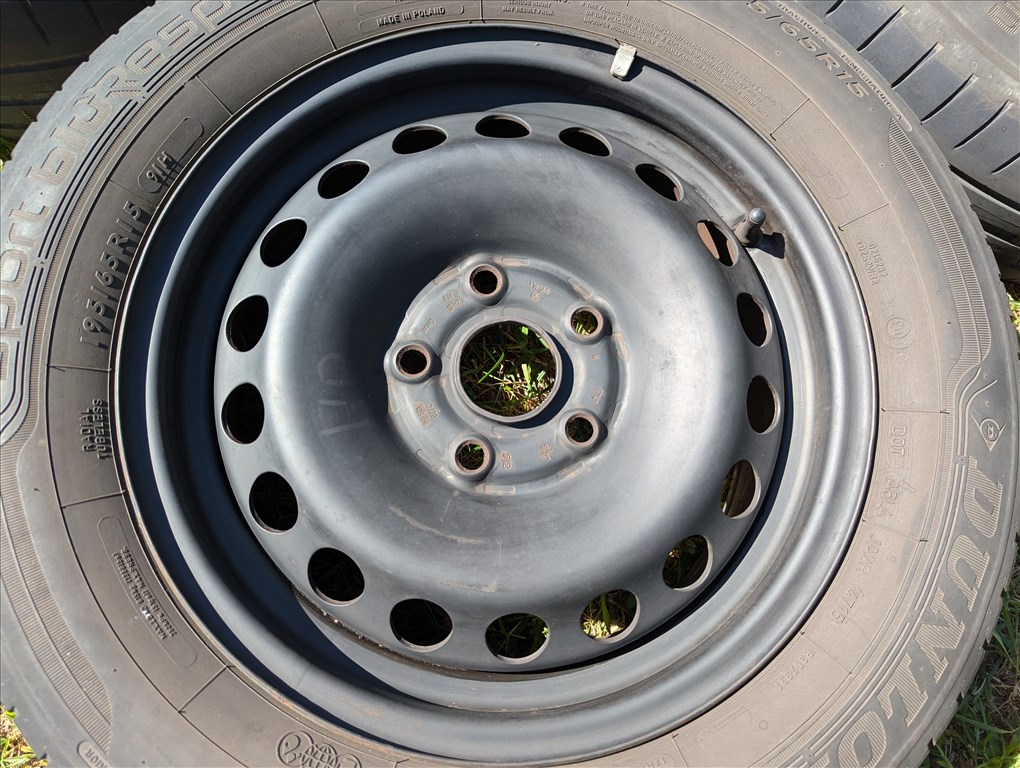  5x112 lyukosztású 15" megkímélt állapotú lemezfelni, 2. kép