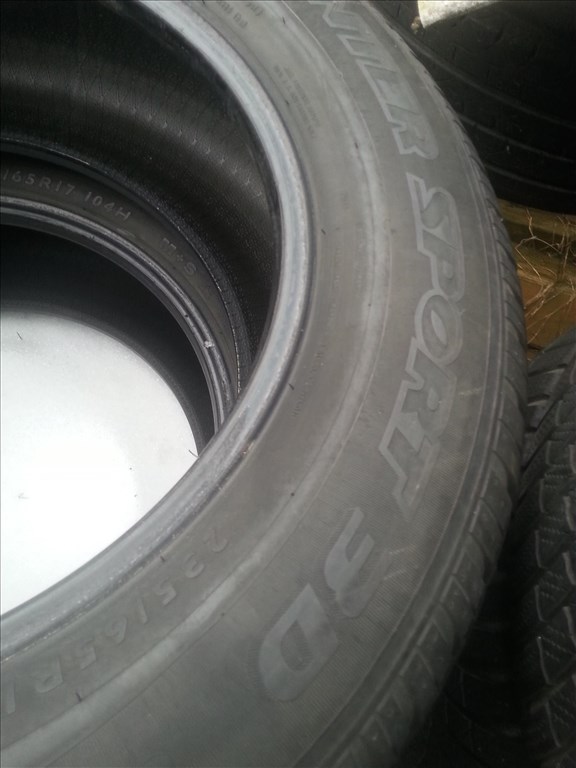  235/65R17 Dunlop SP Winter Sport 3D AO használt téli gumi 2 db 5. kép