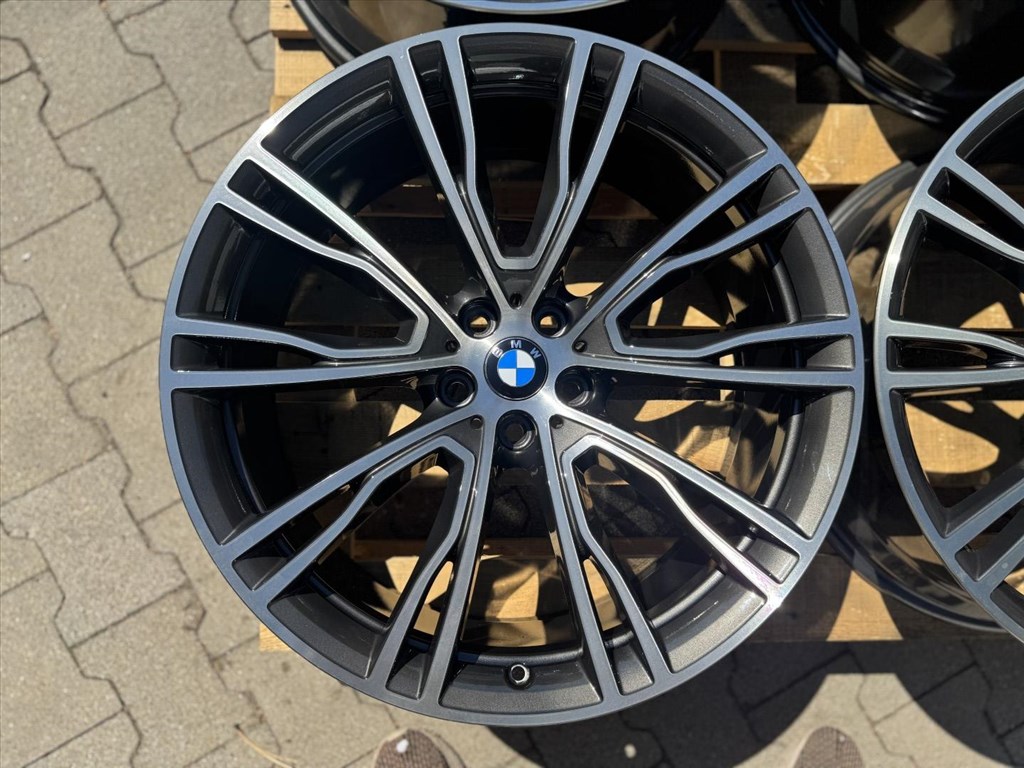 R21 5x112 Original Bmw Styling 726i  4x 8.5J ET30 gyári alufelnik felnik 2. kép