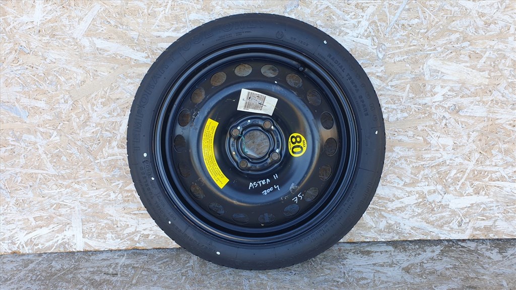 511881 Opel Astra H, 2004, Mankókerék, 4X100X16, Agy: 56,6. Corsa C, D. 2160126 1. kép