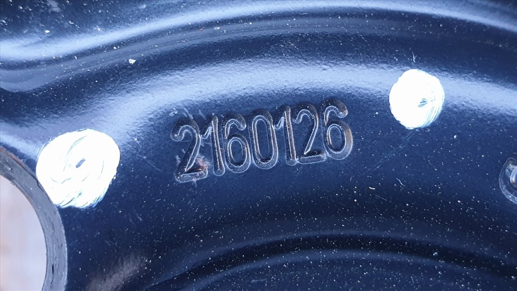 511881 Opel Astra H, 2004, Mankókerék, 4X100X16, Agy: 56,6. Corsa C, D. 2160126 2. kép