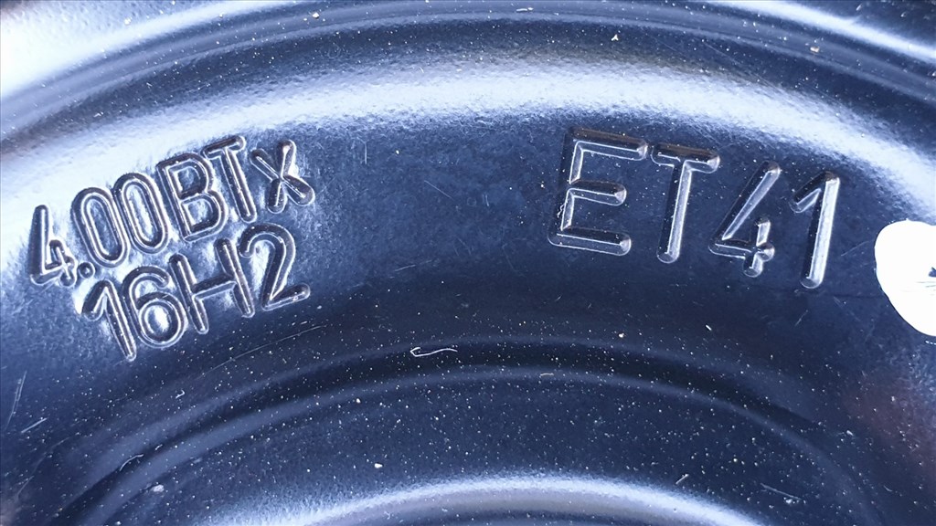 511881 Opel Astra H, 2004, Mankókerék, 4X100X16, Agy: 56,6. Corsa C, D. 2160126 3. kép