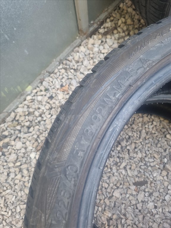  225/4018" újszerű Vredestein wintrac pro téli gumi 2db  6. kép