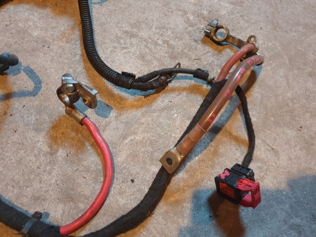 Opel Astra H 1.9 CDTI Akkumulátor kábelköteg Z19dth  3. kép