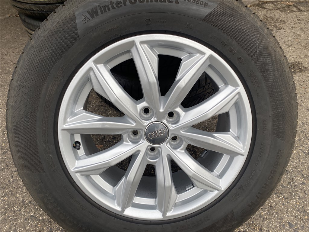 Audi Q5 jelenlegi aktuális tipus gyári 7X17-es 5X112-es ET34-es könnyűfém felni garnitura eladó 1. kép