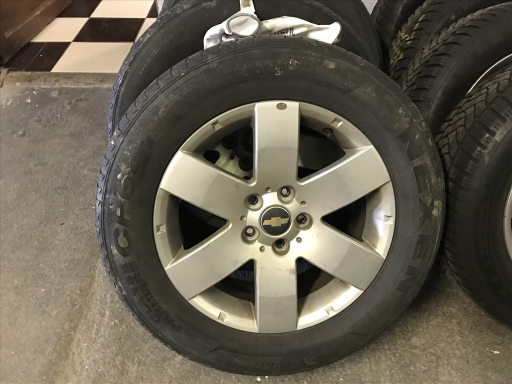 Chevrolet Captiva gyári 7X17-es 5X115-ös ET46-os könnyűfém felni garnítúra eladó. 1. kép