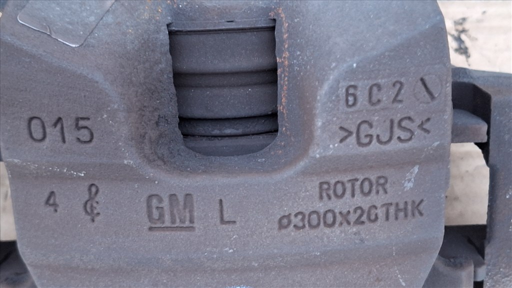 Opel Astra K 1.6cdti első féknyereg 3. kép