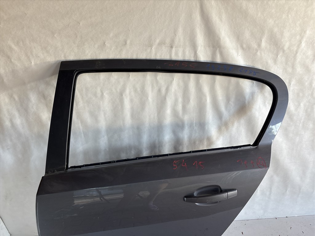 13258 Opel Astra H Bal hátsó Ajtó Szürke  Z155 5 ajtós 2. kép