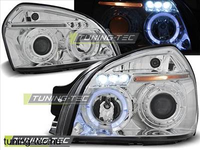 Hyundai Tucson (JM) HYUNDAI TUCSON 07.04-10 ANGEL EYES CHROME Tuning-T