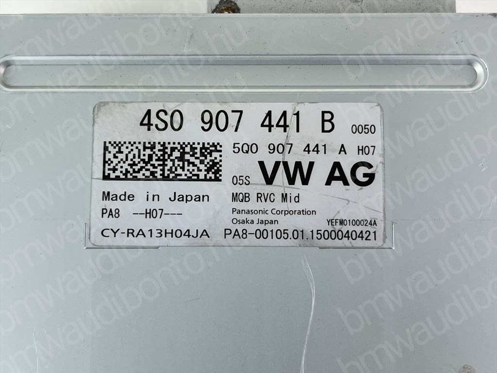 AUDI A6 C7 (4G2, 4GC) Kamera vezérlőegység/modul (4S0907441B, 4S0907441A) 2. kép