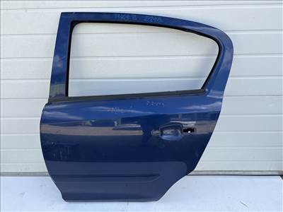 12758 Opel Corsa D Bal hátsó Ajtó Kék Z21b