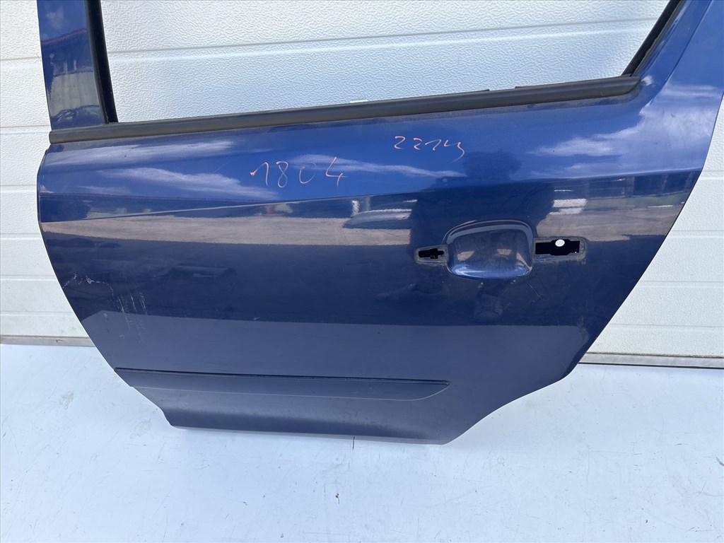 12758 Opel Corsa D Bal hátsó Ajtó Kék Z21b 2. kép