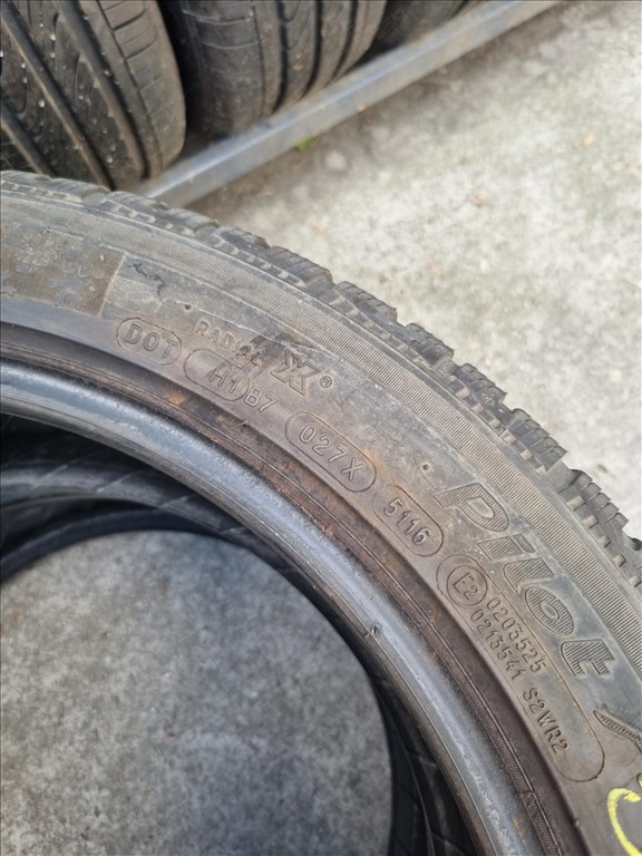  245/4518" használt Michelin Pilot Alpin PA4 téli gumi 2db  6. kép