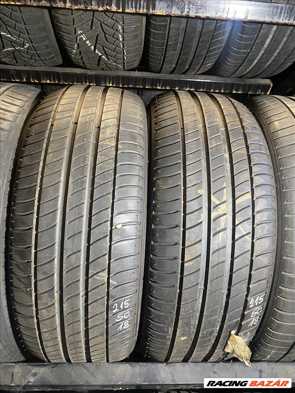  215/50 R18 Michelin Primacy 3 92W l 7mm l 2db l DOT1018 1. kép
