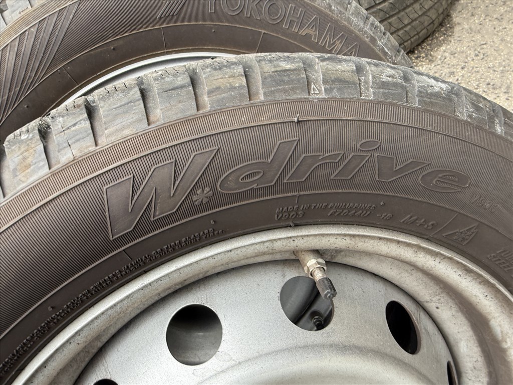 Suzuki Ignis 5X15-ös 4X100-as ET40-es lemezfelni garnitura eladó 6. kép