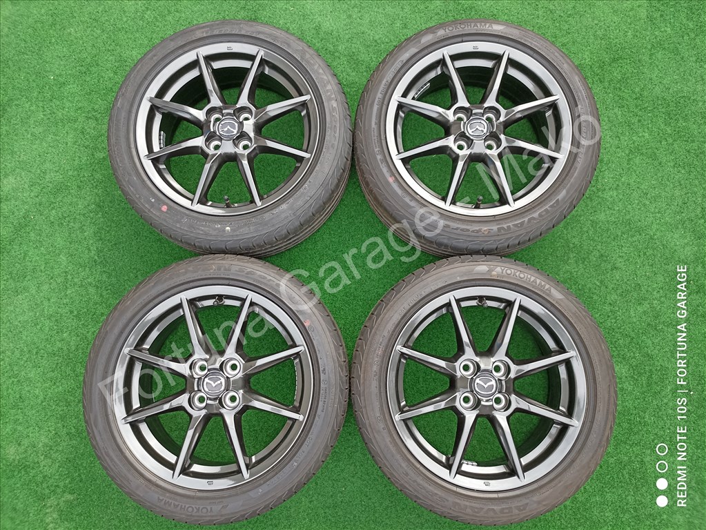 4x100 16" Mazda újszerű nyári kerékgarnitúra 2. kép