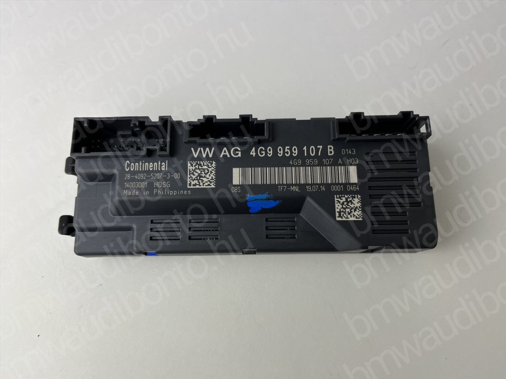 AUDI A6 C7 (4G2, 4GC) Csomagtérajtó vezérlőegység/modul (4G9959107B) 1. kép