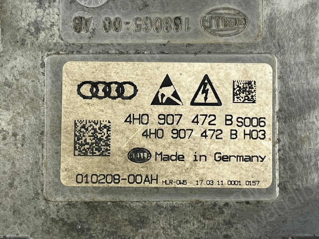 AUDI A6 C7 (4G2, 4GC) Fényszóró Elektronika (4H0907472B, 4H0907472A) 2. kép