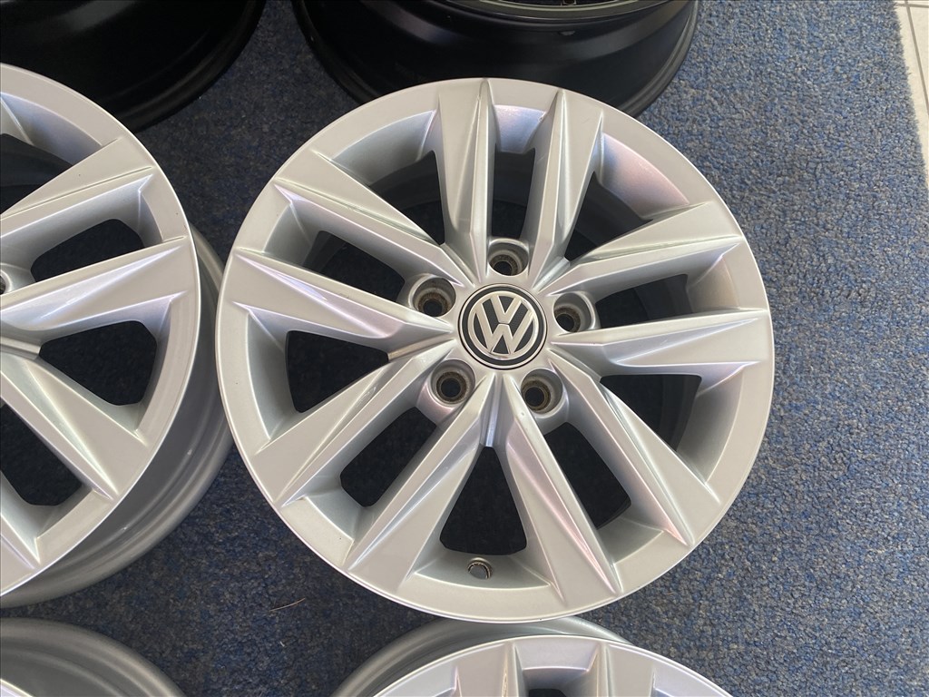 (3723)  Volkswagen 15 gyári alufelni felni, 5x112, Golf Caddy 6. kép