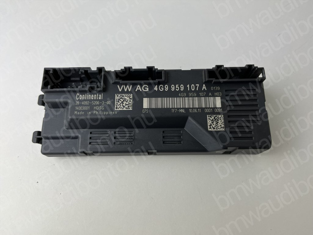 AUDI A6 C7 (4G2, 4GC) Csomagtérajtó vezérlőegység/modul (4G9959107A) 1. kép