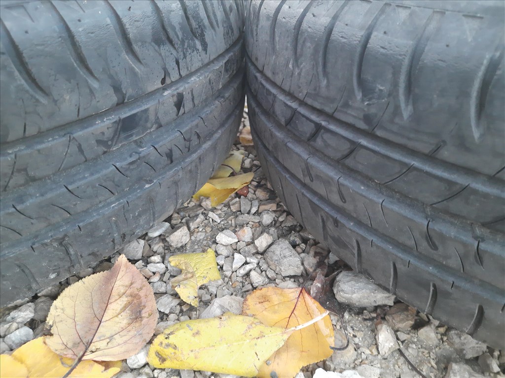 VW Caddy/gof/passat 5x112-as 7,25x15" használt alufelni185/65 újszerű Michelin nyári gumi sxx2 4. kép