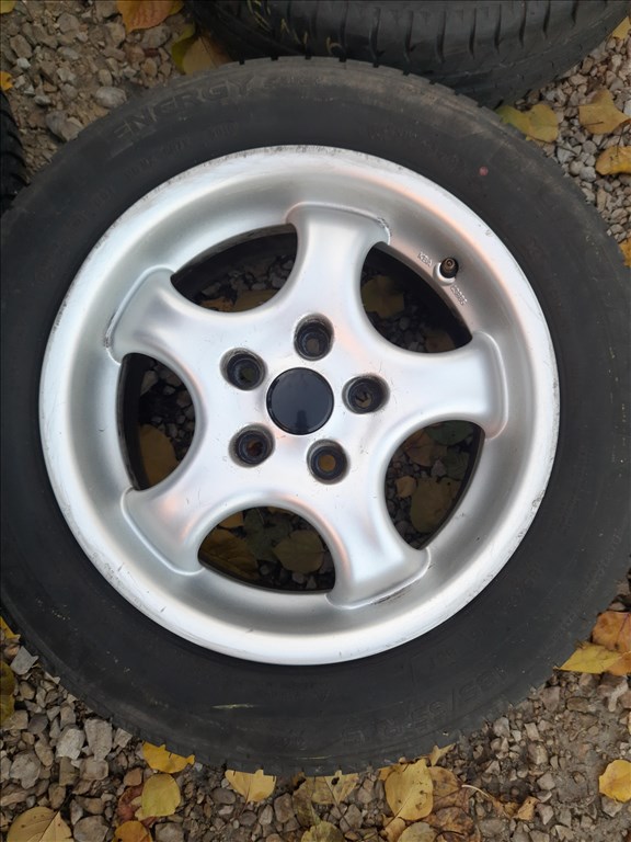 VW Caddy/gof/passat 5x112-as 7,25x15" használt alufelni185/65 újszerű Michelin nyári gumi sxx2 3. kép