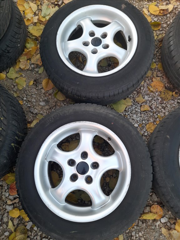 VW Caddy/gof/passat 5x112-as 7,25x15" használt alufelni185/65 újszerű Michelin nyári gumi sxx2 2. kép