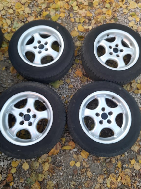VW Caddy/gof/passat 5x112-as 7,25x15" használt alufelni185/65 újszerű Michelin nyári gumi sxx2 1. kép