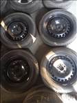 Ford 5x108 lyukosztású 6.5x16" újszerű lemezfelni, rajta 205/60 újszerű Barum téli gumi sxx4