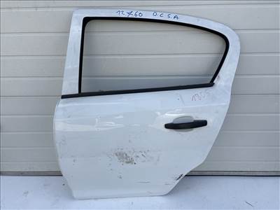 12760 Opel Corsa D Bal hátsó Ajtó Fehér