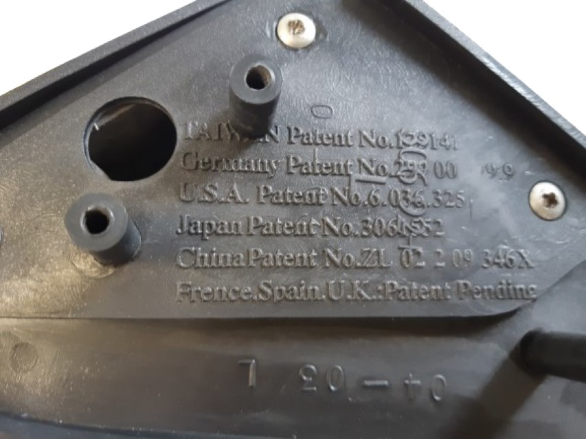 BMW 3-as sorozat E90, E91, E92, E93 bal visszapillantó tükör  51167895113 e11015528 7. kép