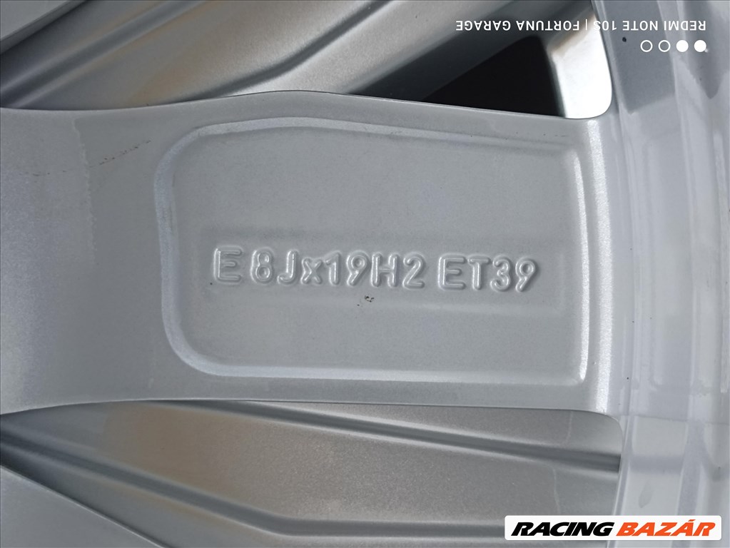 5x112 19" Audi A6 (4K0) újszerű alufelni garnitúra +TPMS 7. kép