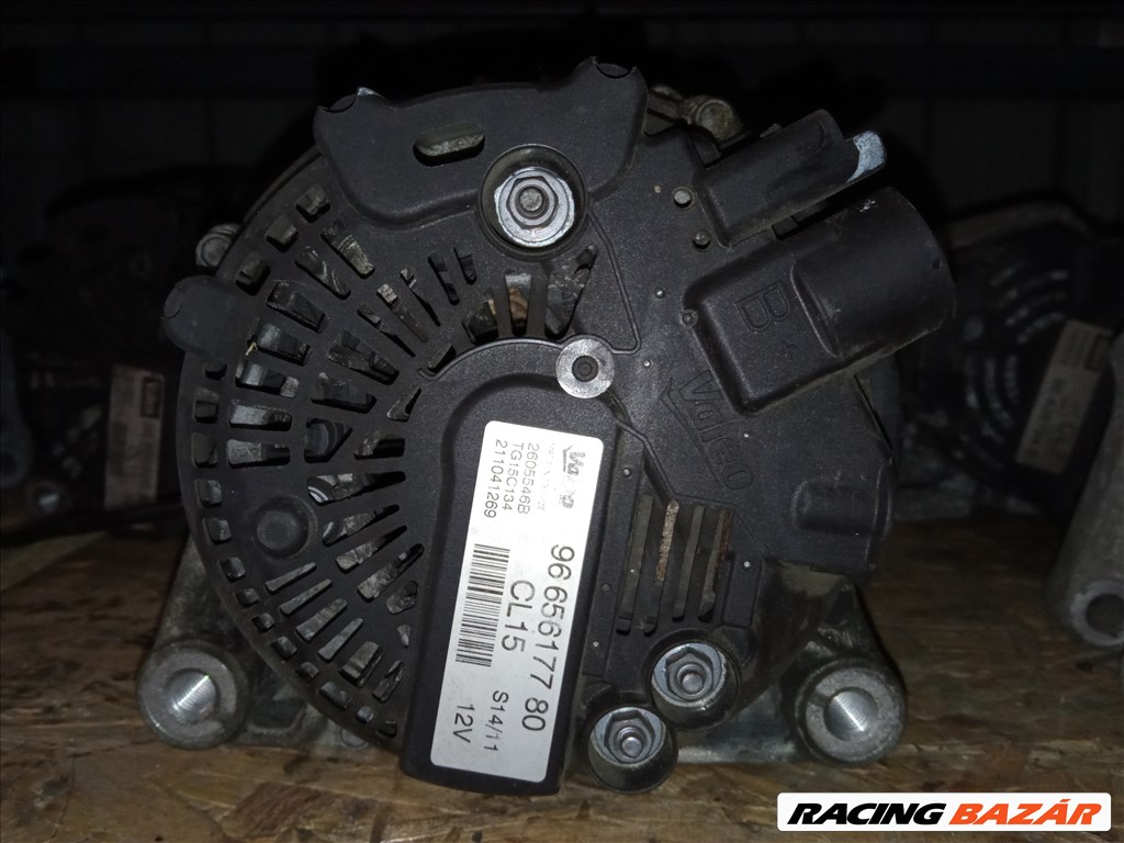 Citroën, Peugeot 1.6 - 2.2 HDI CL15 Generátor TG15C134 9665617780 1. kép