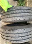  5x118 lyukosztású 15" használt  lemezfelni, rajta 205/70 használt Goodride nyári gumi 