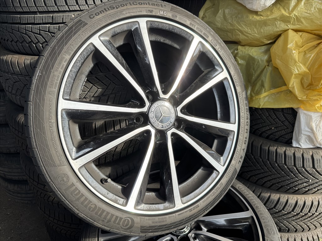 Mercedes Benz B-Klasse Avantgarde gyári 7,5X18-as 5X112-es ET52-es könnyüfém felni garnitura eladó 2. kép