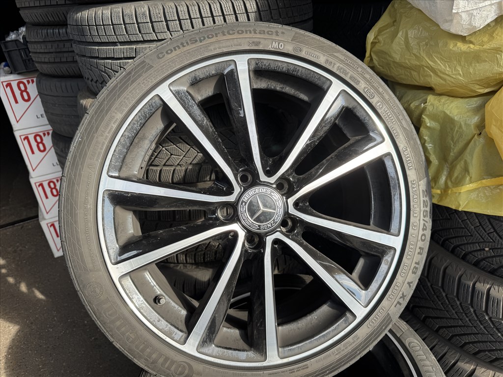 Mercedes Benz B-Klasse Avantgarde gyári 7,5X18-as 5X112-es ET52-es könnyüfém felni garnitura eladó 4. kép