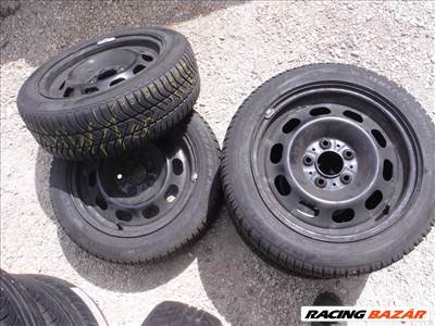  Gyári 1-es Bmw 5x120 lyukosztású 6,5x16 újszerű lemezfelni 195/55 R 16 nyári gumi sxx3