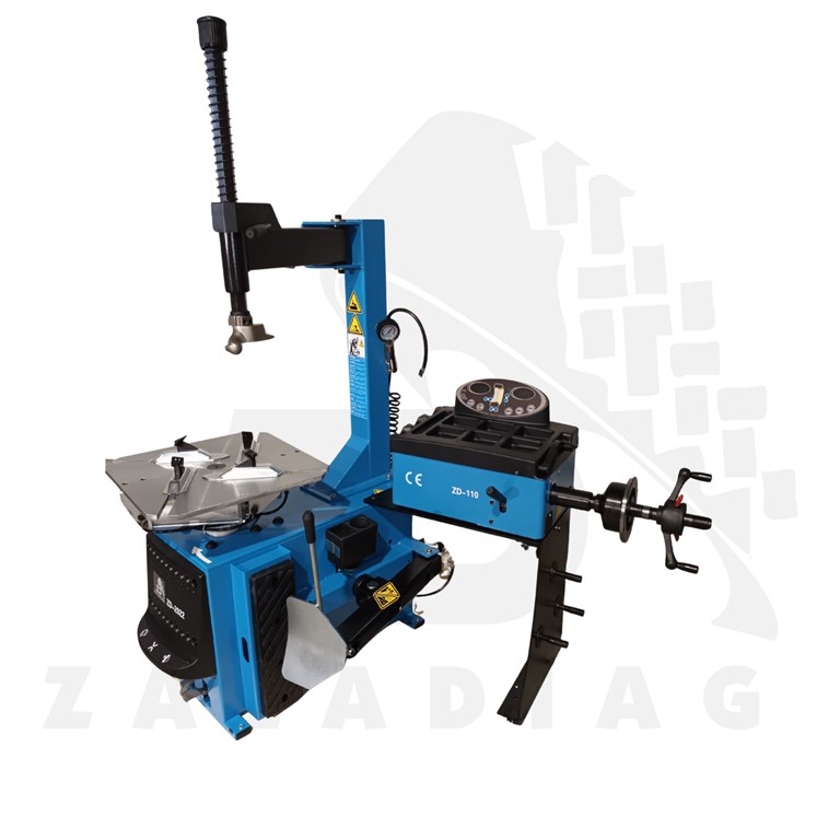 Gumiszerelő gép és centírozó gép egy termékben, 230V 3. kép