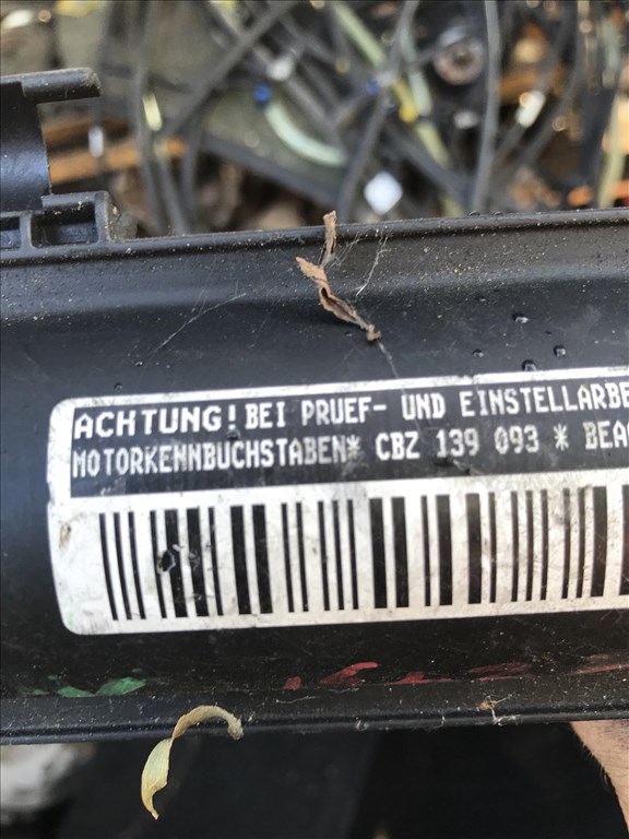 Volkswagen Golf VI 1,2 TSI CBZ turbócső 03f145673f 2. kép