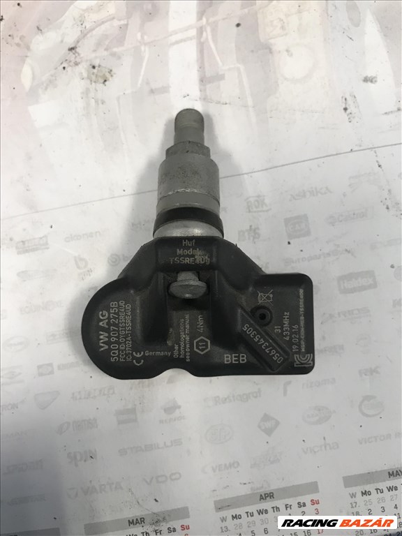Skoda Octavia III TPMS szenzor 5q0907275b 1. kép