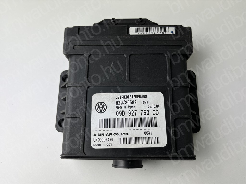 PORSCHE CAYENNE (9PA)  3.2 Automataváltó vezérlőegység/modul (09D927750CD) 1. kép