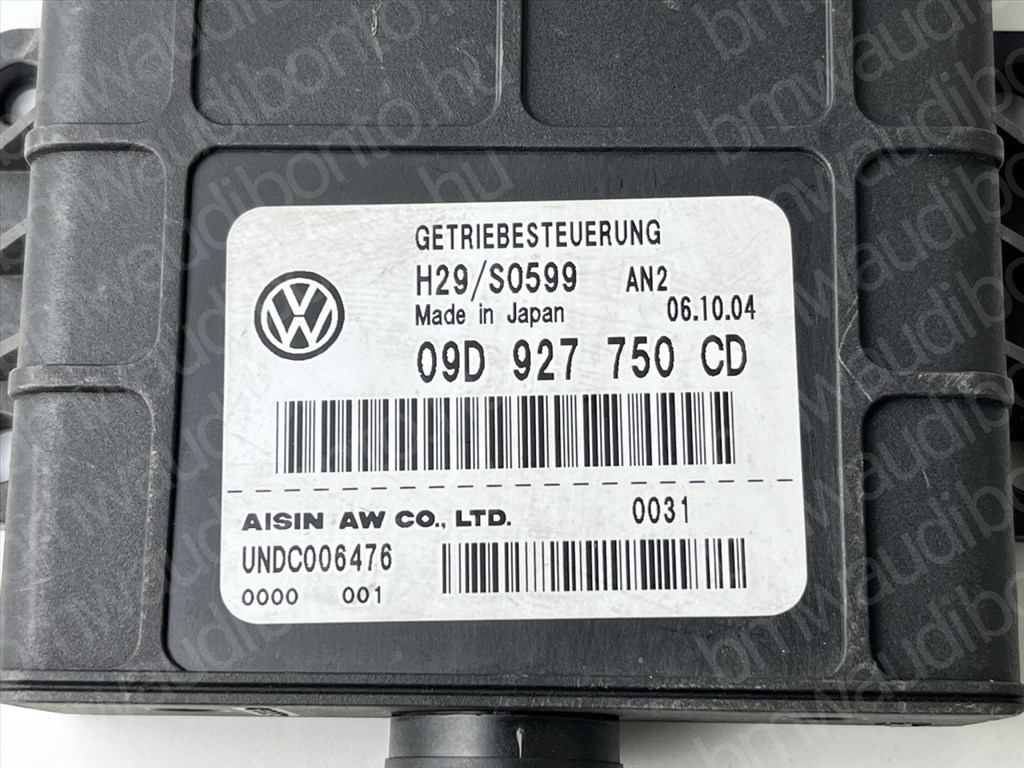 PORSCHE CAYENNE (9PA)  3.2 Automataváltó vezérlőegység/modul (09D927750CD) 2. kép