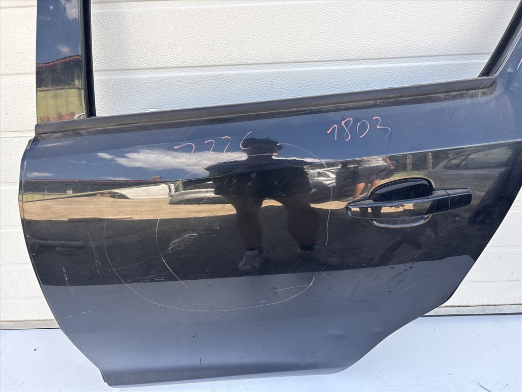 12761 Opel Corsa D Bal hátsó Ajtó Fekete Z22c 2. kép